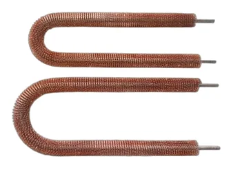 Copper Finned U Bent Tubes